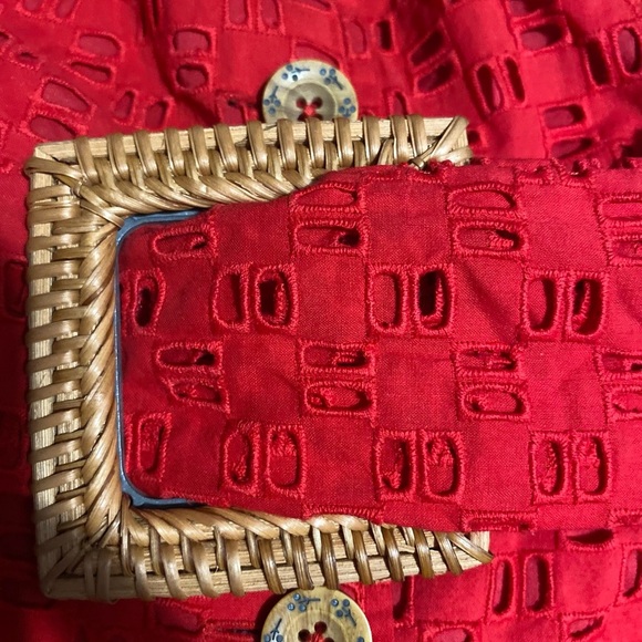 Anthropologie Red Sleeveless Sweetheart Sundress - Picture 4 of 10